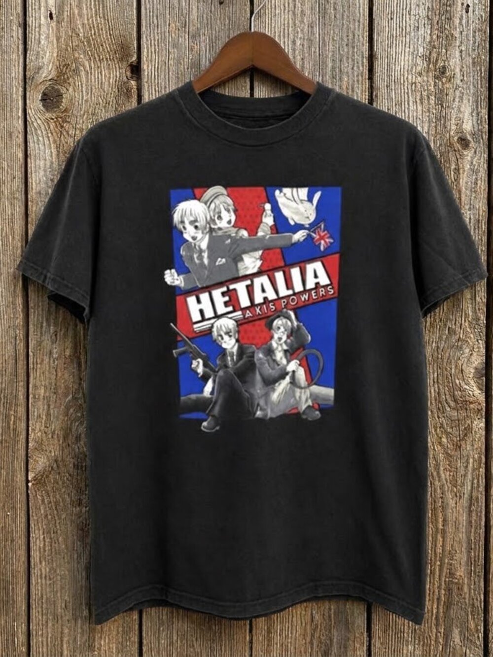 Anime HETALIA Axis Powers Graphic Tee Shirt
